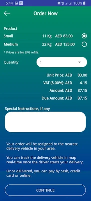 AD LPG: Order LPG Gas in Dubai for Android - Download the APK from AppHuts