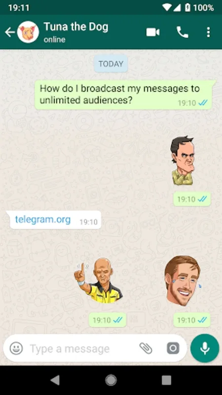 Celebrities Stickers 2 - WASti for Android: Enhance Chats