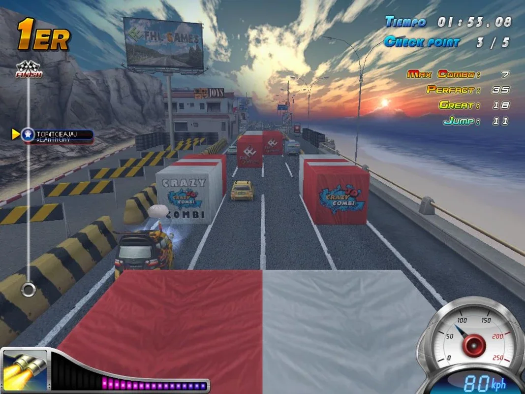 CrazyCombiTurbo for Windows: Thrilling Races in Traffic