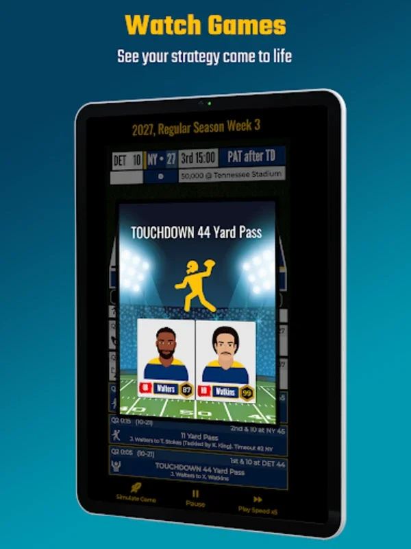 Ultimate Pro Football GM for Android - Build Your Football Dynasty