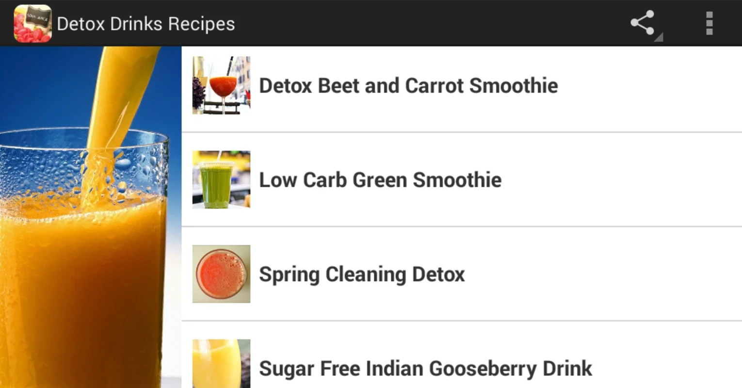 Detox Drinks Recipes for Android: Boost Your Health