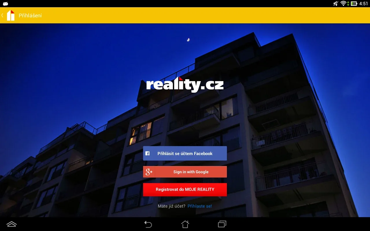 Reality.cz for Android: Streamlining Real Estate Searches