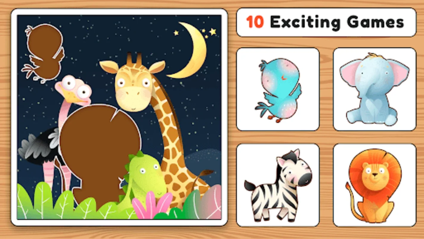 54 Animal Jigsaw Puzzles for Kids for Android - Engaging Puzzles