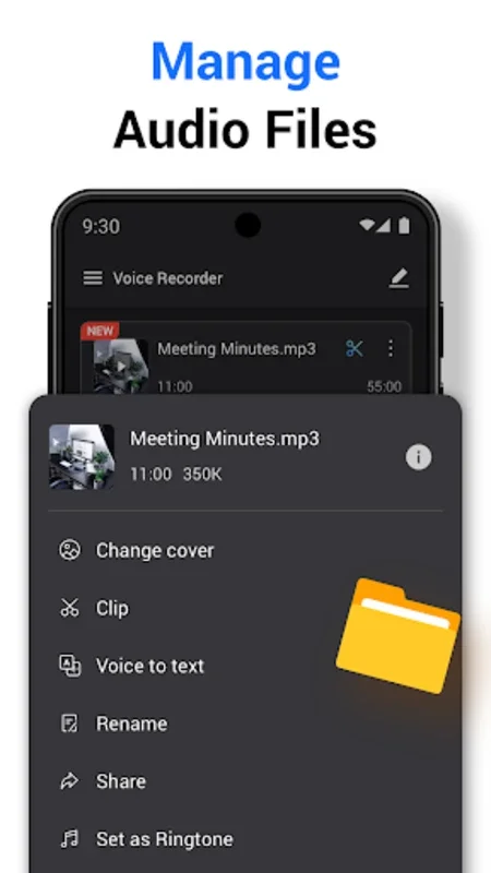 Voice Recorder for Android: Record Clear Audio