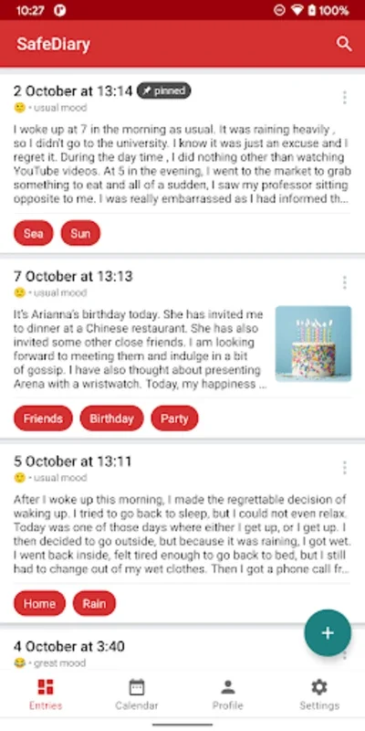 SafeDiary for Android: Secure Diary with Rich Features