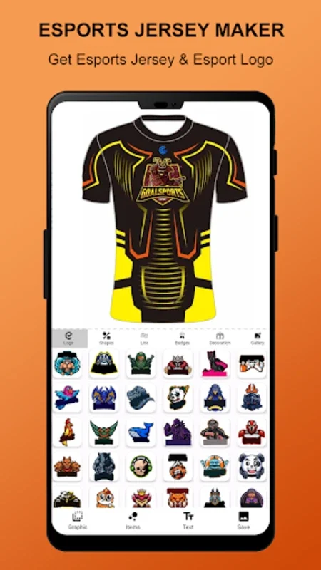 Esports Jersey Maker for Android - Create Custom Gaming Apparel