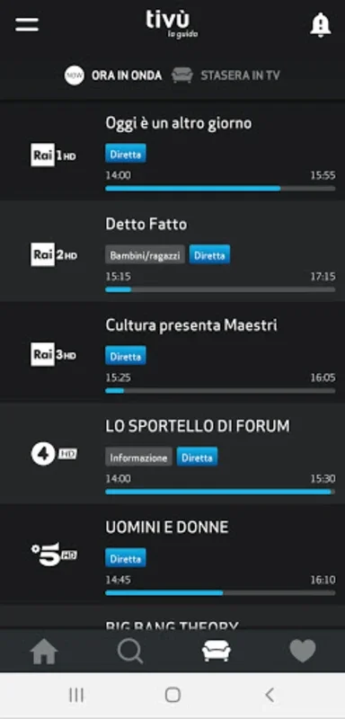 Tivù la Guida for Android: Comprehensive TV Guide