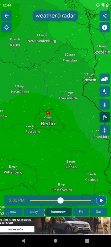 RegenRadar for Android - Get Accurate Weather Forecasts