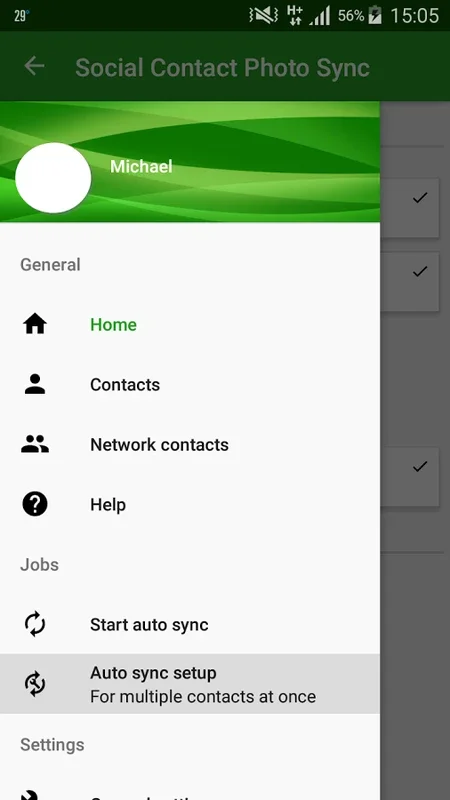 Social Contact Photo Sync for Android: Sync Photos Effortlessly