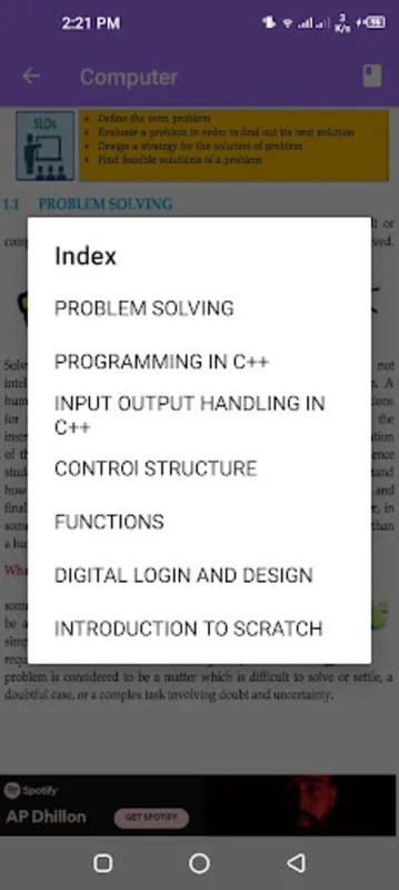 Computer Class 10th Textbook for Android - No Downloading Required