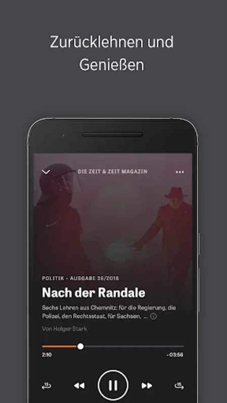 ZEIT AUDIO for Android - Immersive Audio Experience