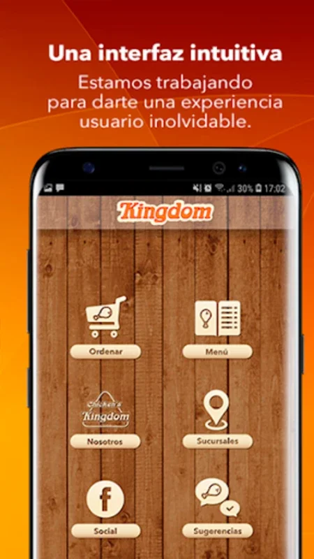 Kingdom Pedidos for Android - Order Food with Precision