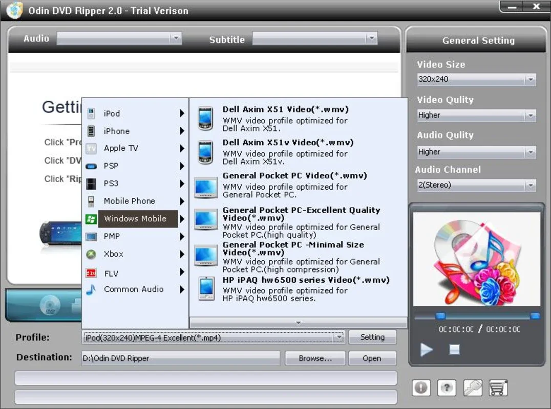 Odin DVD Ripper: Versatile DVD to Digital Converter for Windows