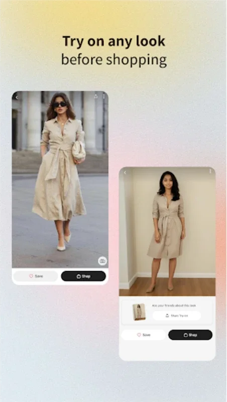 Alle for Android - Personalized Fashion App with Virtual Try-On