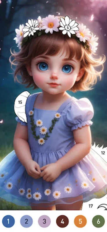 Fairytale Color by number game for Android - Download the APK from AppHuts