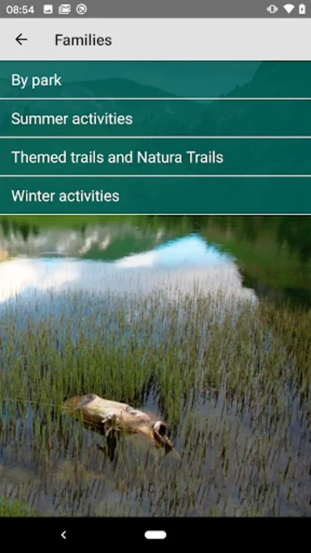 Swiss parks for Android - Explore Beautiful Parks