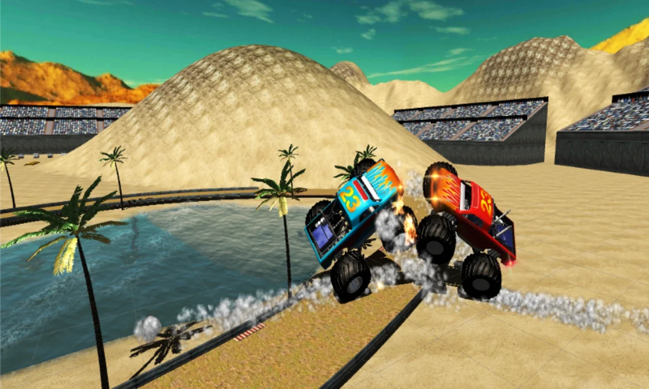 Snow 4x4 Monster Truck Stunt for Android - Thrilling Rides