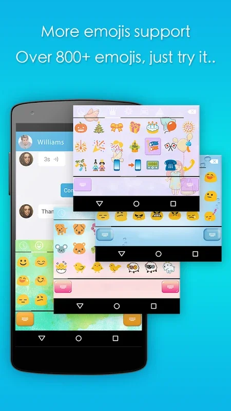 Emoji Keyboard Plus for Android - Customize Your Typing