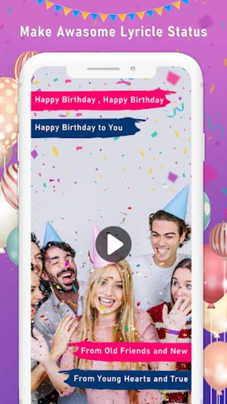 Birthday Video Maker for Android - Create Personalized Videos