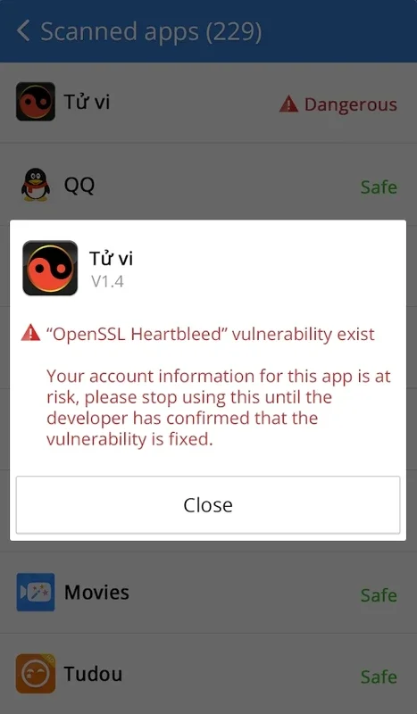 CMSecurity Heartbleed Detector for Android - Secure Your Apps