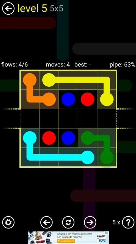 Flow Free: Warps for Android - Engaging Puzzle Game