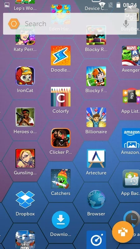 Hexy Launcher for Android - Organize Apps in a Hexagonal Grid