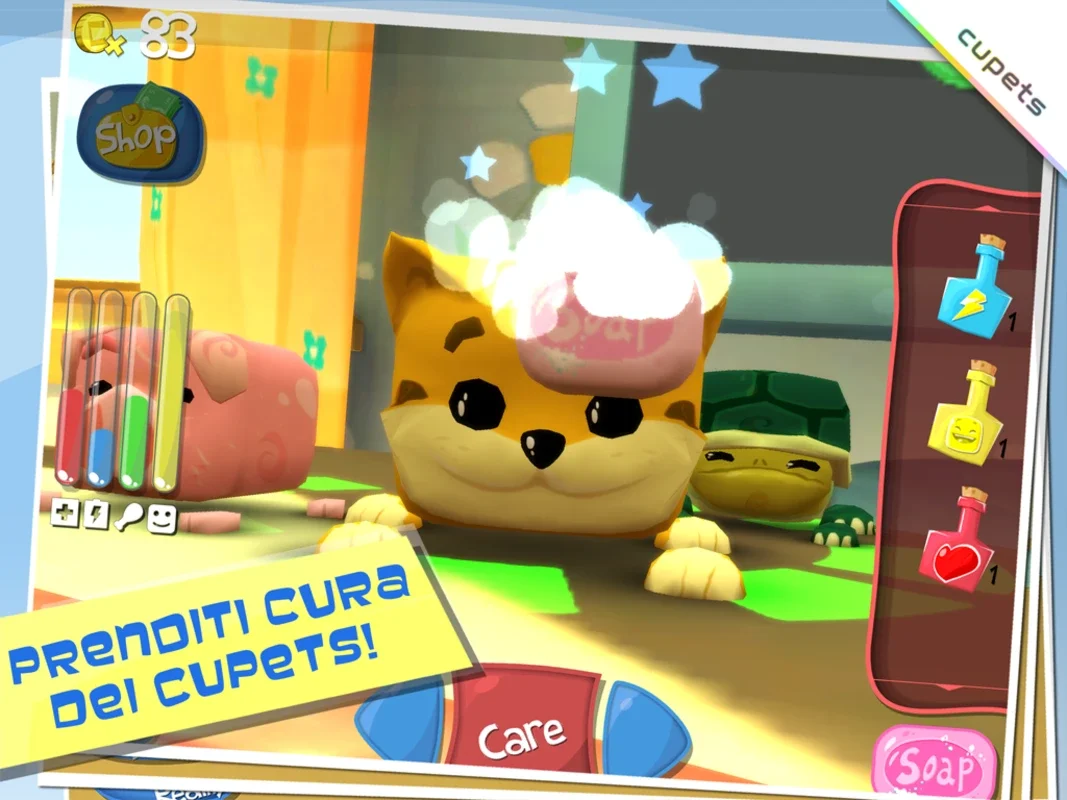 Cupets for Android - An Engaging Virtual Pet App