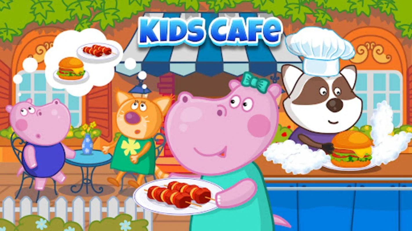 Kids Cafe with Hippo for Android - A Fun Educational Experience