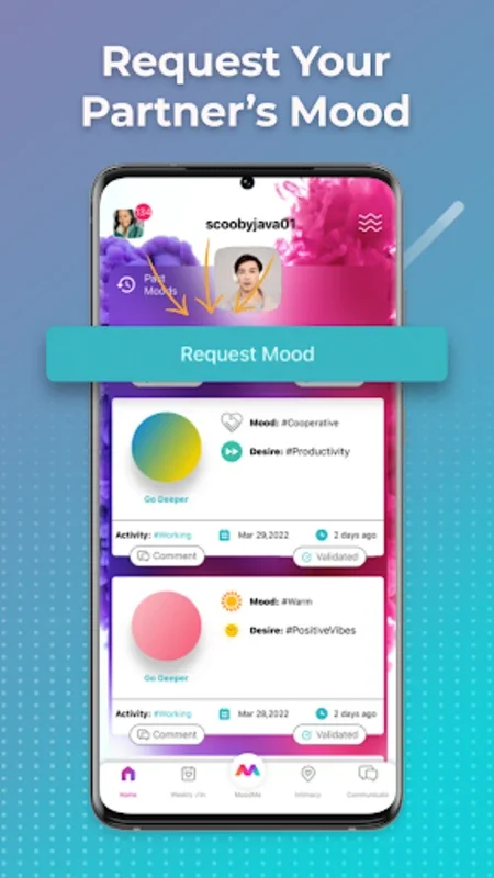 MoodMe: Enhance Android Relationships with Games & Mood Tracking