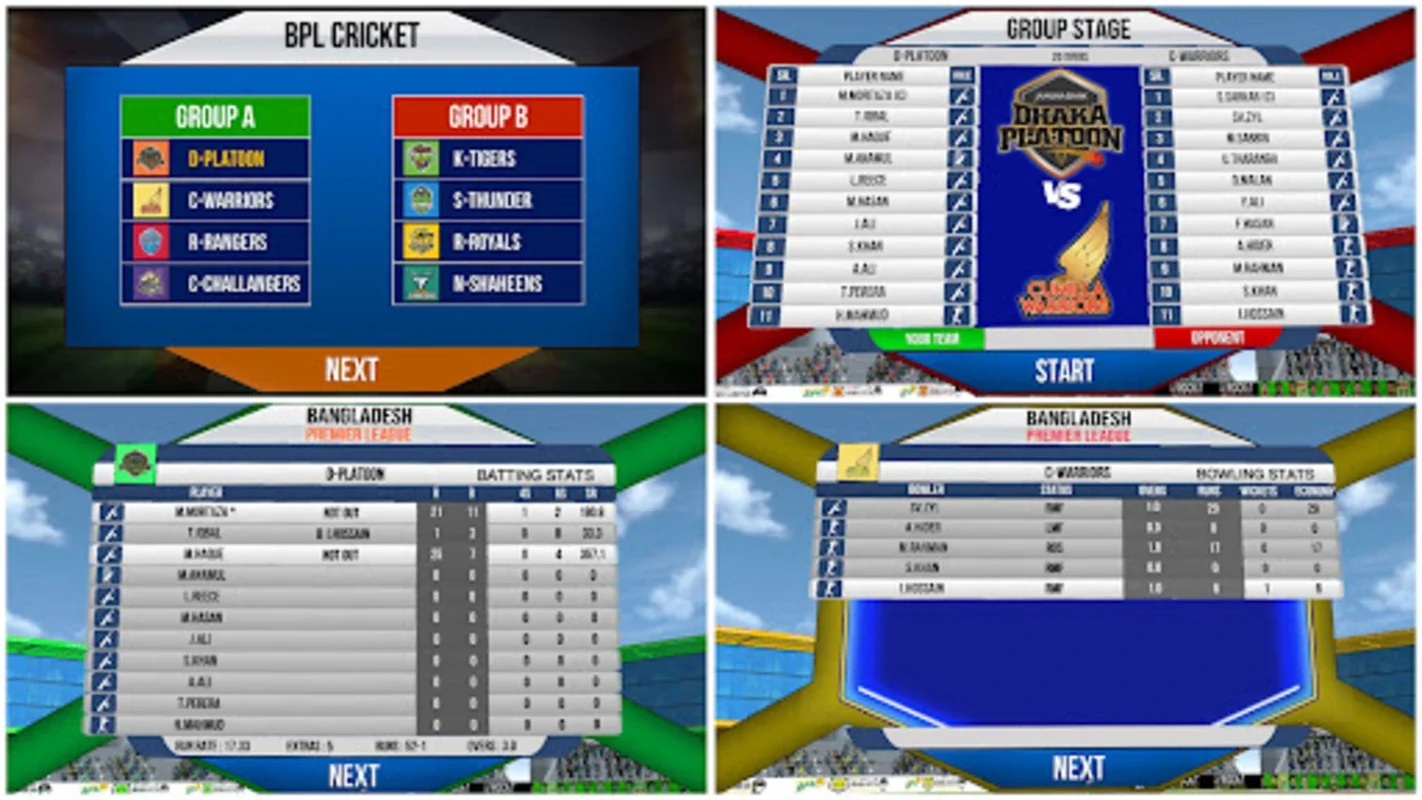 Bangla Cricket League for Android - Thrilling Cricket Action