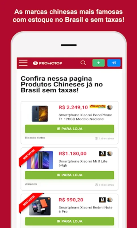 Promotop - Promoções, Ofertas, for Android: Find Great Deals