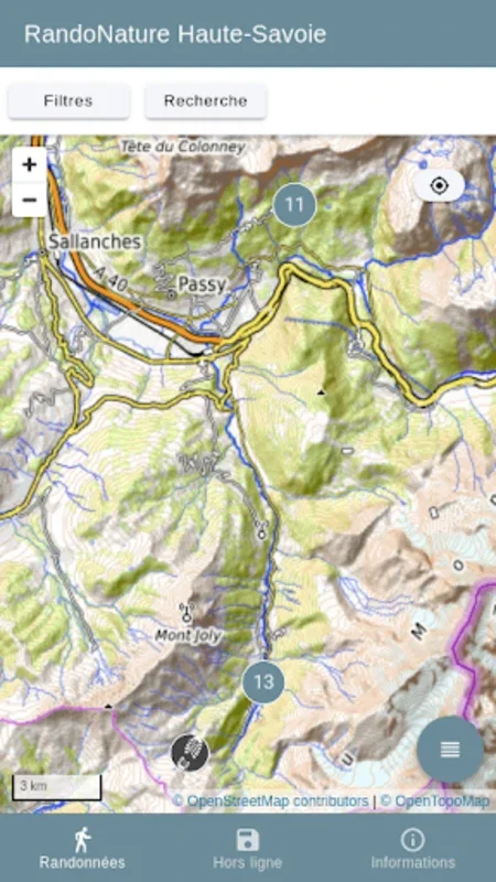 RandoNature Haute-Savoie for Android: Explore Hikes