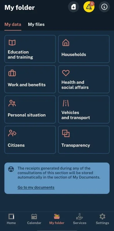 Mi carpeta ciudadana for Android - Streamlining Citizen Services