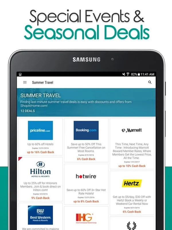 ShopAtHome Coupons for Android - Save with Ease