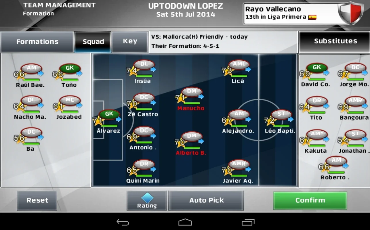 Champ Man 15 for Android - Manage Your Dream Team