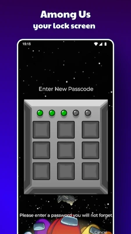 AmongLock Among Us Lock Screen for Android - Secure & Stylish