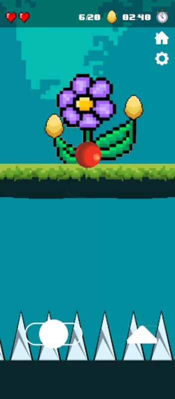 Bounce Ball-Tales from Past for Android: Classic Jumper Game