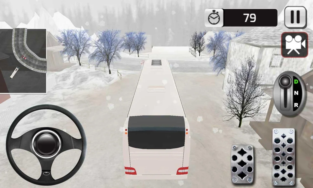 Winter Tour Bus Simulator for Android - Master Icy Roads