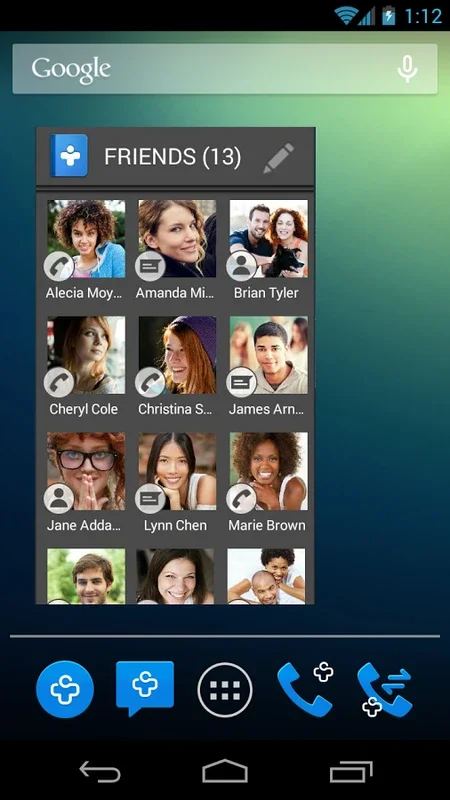 Contacts Widget for Android - Enhance Communication