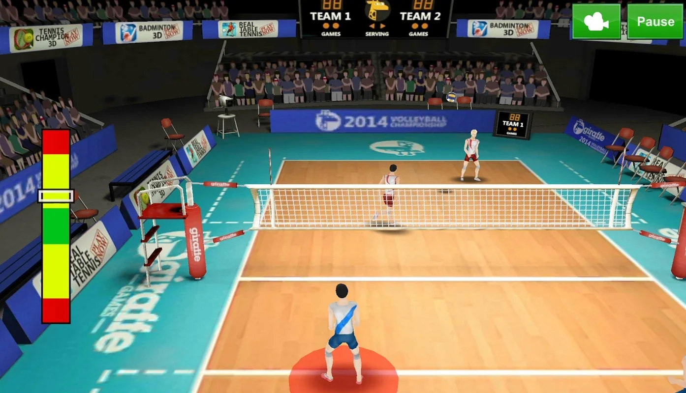 Volleyball 3D for Android - Enjoy 2-on-2 Matches