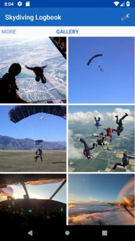 Skydiving Logbook for Android: Comprehensive Jump Tracker