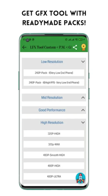 LFX Tool Custom- Pro GFX Tool for Android - Elevate Gaming
