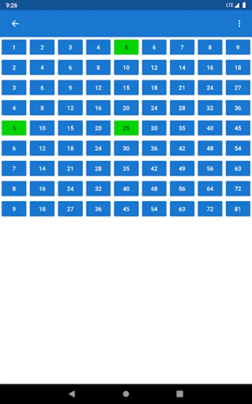 Multiplication Table for Android: Boost Math Skills