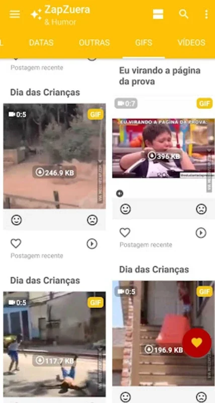 Zap Zuera - Imagens e Vídeos E for Android: Seamless Sharing