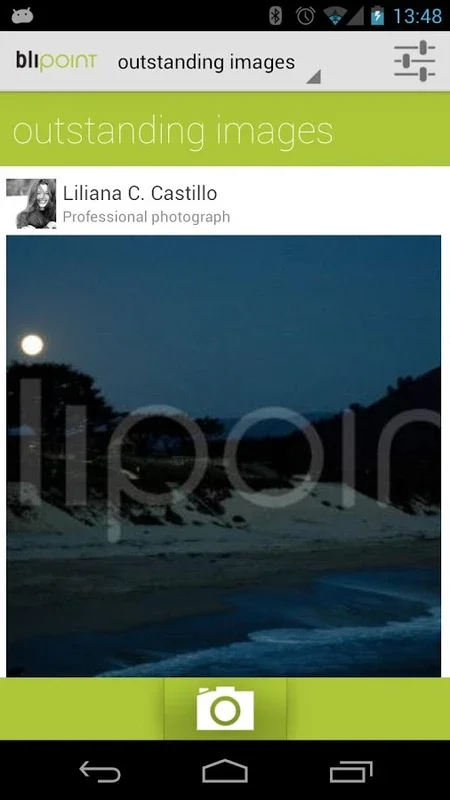 Blipoint for Android: The Artistic Photographer's Social Network