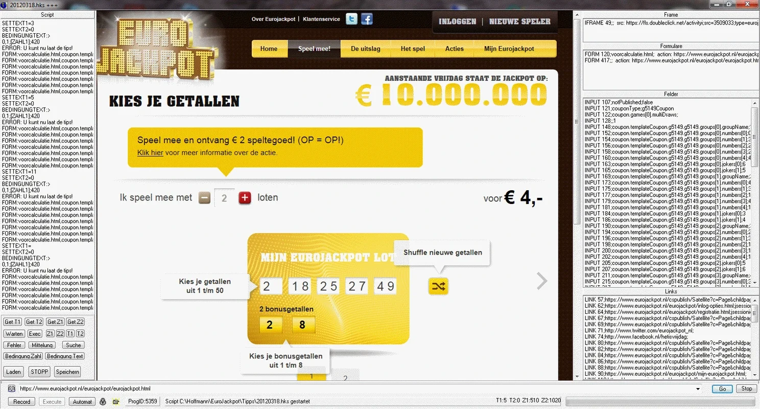 Lotto-Experte EuroJackpot for Windows - Boost Your Lottery Chances