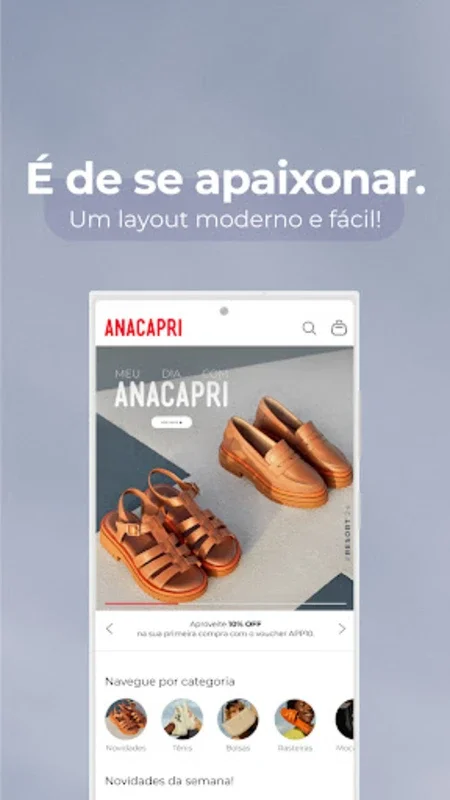 Anacapri for Android: Seamless Fashion Shopping