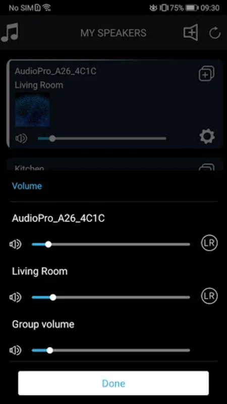 Audio Pro Control for Android - Stream Music Wirelessly