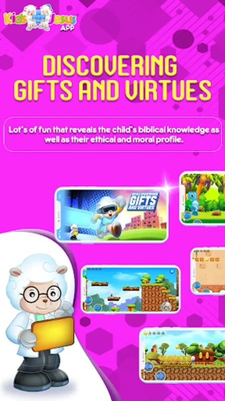 Kids plus Jesus for Android: Engaging Christian Learning for Kids