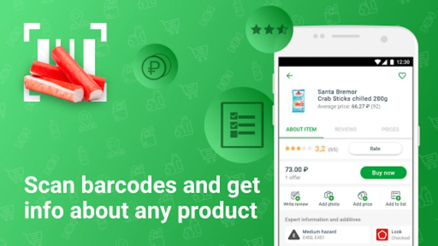 Rate&Goods for Android: Informed Shopping Made Easy